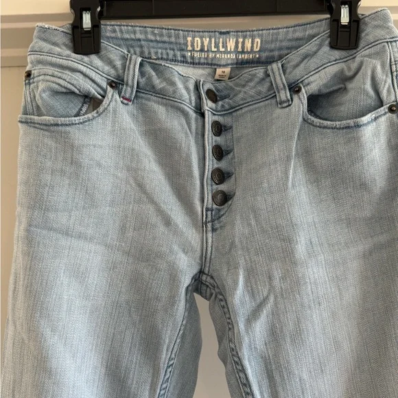 Idyllwind Light Blue Flare Jeans - Picture 2 of 6